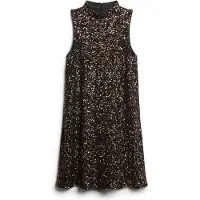 Superdry Sequin A Line Ermeløs Kort Kjole