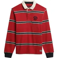 Superdry Vintage Athletic Stripe Rugby Langarmet T-skjorte