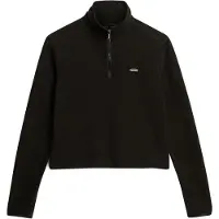 Superdry Polar Fleece Crop Halv Glidelås Genser