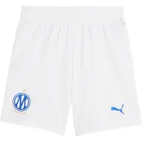 Puma Olympique de Marseille 26/27 Shorts Youth, Clothing, White/Royal, 15-16Y