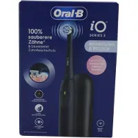 Oral-B iO SERIE 2, Voksen, Vibrerende tannbørste, Svart, Batteri, 175 mm, 249 mm