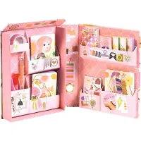 Djeco Skrivesaker - 19 Deler - Tinou - - OneSize - Kreativt leker