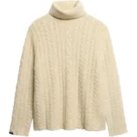 Superdry Cable Genser Med Høy Hals