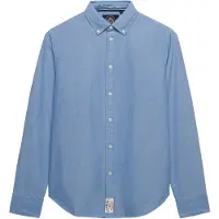 Superdry Slim Oxford Skjorte Med Lange Ermer