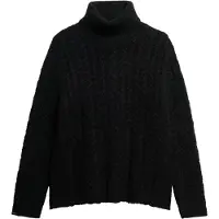 Superdry Cable Genser Med Høy Hals