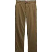 Superdry for woman. W7011218A Brown mid-rise chino pants (26/30), Casual, Cotton