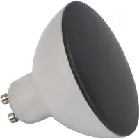 LIGHTME LED-pære GU10 4,9W CCT 2 700/4 000 K Ø 7cm svart