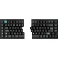 Keychron Q11 Ultra 75% Split 8K Wireless Tri-Mode - POM Red - Gamingtastatur - Uten numpad - Nordisk - Svart