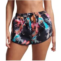 Superdry for woman. W7110347A Vintage navy print beach shorts (XS), Casual, Sustainable, Recycled nylon