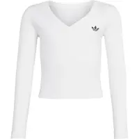 Adidas Originals Genser - Beskåret - Slim - Hvit - - 8 år (128) - Genser