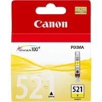 Canon CLI-521Y - 9 ml - gul - original - blekkbeholder - for PIXMA iP3600, iP4700, MP540, MP550, MP560, MP620, MP630, MP640, MP980, MP990, MX860, MX870