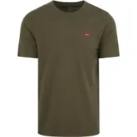 Levi's T-skjorte Original ørkegrønn Grønn Størrelse