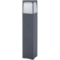 Forlight Veta veilampe, høyde 80 cm, svart, aluminium