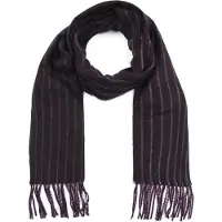 Suitable Herre Skjerf Stripe 18-19 Lilla