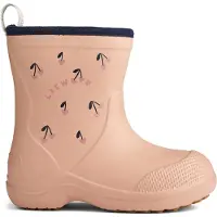 Liewood Gummistøvler - Aston - Cherry Hearts/Pale Toscana - - 22 - Gummistøvler