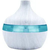 Torribaly USB Electric Air Humidifier Mist Maker Air Aroma Essential Oil Diffuser LED Aroma Humidifier for Office Home C