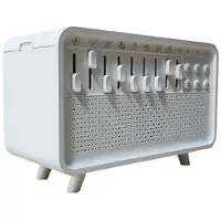 Typecat Speaker White Noise Machine Diffuser Air Aroma Diffuser Humidifier Machine with 8 Group Nature Sound EU Plug