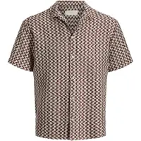 Jack & Jones Montauk Crochet Kortarmet Skjorte