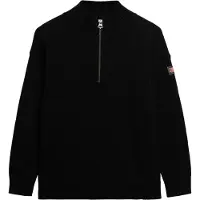 Superdry Slouchy Knitted Genser Med Halv Glidelås