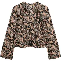 Superdry Printed Langermet Bluse