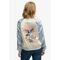 Superdry for woman. W5012091A Suikajan jacket blue (S), Casual, Polyester