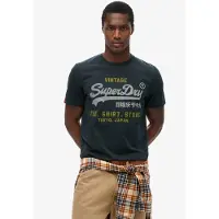 Superdry Vl Heritage Relaxed Kortarmet T-skjorte