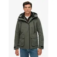 Superdry for man. M5012104A Windbreaker Jacket Ultimate Emb brown (M), Casual, Polyester