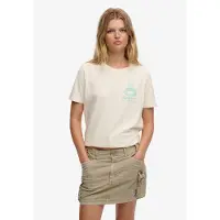 Superdry Roadside Trade Relaxed Kortarmet T-skjorte