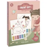 Little Dutch vannmalesett “Rosa & Fairy Garden”