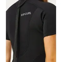 Rip Curl Trad 2/2 Mm Spring Fl Kortermet Shorty-våtdrakt Med Glidelås Bak For Dame