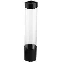 Typecat Disposable Cup Holder Wall Mounted ,Cup Dispenser, Paper or Plastic Cup Organizer Black