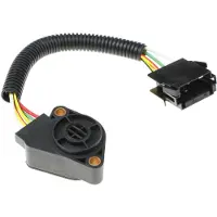Torribaly Truck Speed Pedal Sensor Throttle Position Sensor with 5 Wires TPS for 3171530