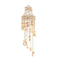 Jojomino Conch Sea Shell Wind Chime Hanging Ornament Wall Decoration Hanging Pendant Stylish Hanging Ornament Hanging