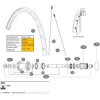 Mavic Ksyrium Hooked Rb Bakfelg