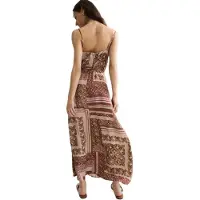 Scotch & Soda Ufu01584t Ermeløs Lang Kjole