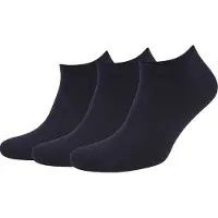 Suitable Ankelsokker 3-Pack Blå Mørkeblå Størrelse