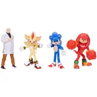 JAKKS Pacific Sonic 3 Filmen Figur Serie 3 4-tommers Tilfeldig Utvalg Assortert 13 Cm