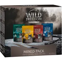 Wild Freedom Triple Taste-poser 8 x 85 g - Mix-pakke (4 varianter)