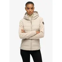 Superdry for woman. W5012043A Fuji Storm Jacket beige (S), Casual, Polyester