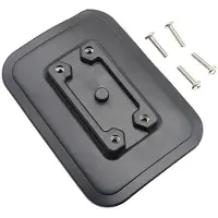 Torribaly Inflatable Boat Fishing Rod Holder Fixed Base Glue- Pad Boat Fishing for Kayak Accessories Fish Finder Mount Fix