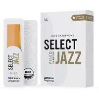 Daddario Organic Select Jazz Filed Alto Sax Reeds 3M (10 Pack)