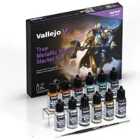 Wittmax True Metallic startsett 12x18 ml