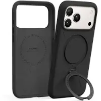 Torras iPhone 17 Pro Ostand Q Pro MagSafe-deksel - svart