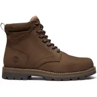 Timberland for man. TB0A69UHW071 Britton Road waterproof leather boots brown (43.5), Flat, Laces, Casual