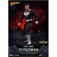 Beast Kingdom Toys Dc Comics Superman Black Suit Dynamic8h Spesialfigur 20 Cm