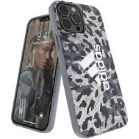Adidas OR SnapCase Leopard-etui for iPhone 13 Pro Max - Grå
