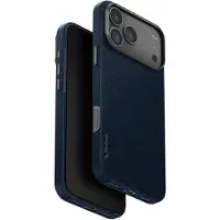 Uniq Keva EDGE Magclick-ladeveske for iPhone 17 Pro Max - Blå