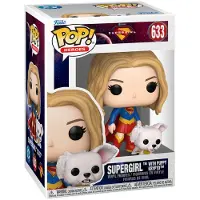 Funko POP! Supergirl-pop &amp; Buddy Supergirl &amp; Puppy Krypto Figur