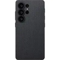 Pitaka PIN Button Case Black/Grey Plain - Samsung Galaxy S25 Ultra