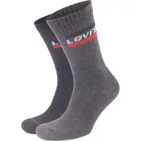 Levi's Sokker - 2-pack - Svart/Grå - - 43/46 - Sokker